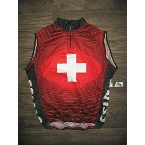 Swiss Cycling Jersey 1/4 zip XXXL